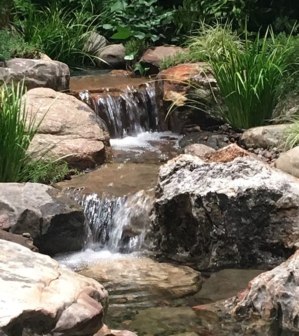 Pond-less Waterfalls